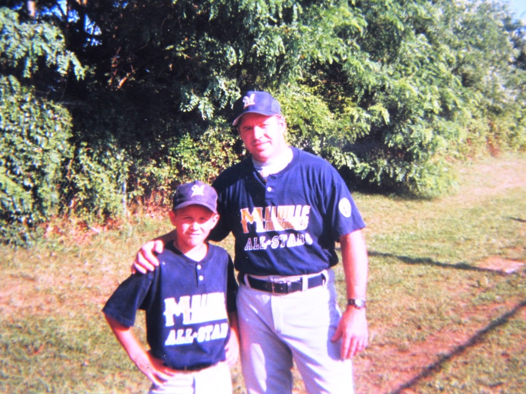 mike trout and his father when he was young Gentlemen's Guide OC